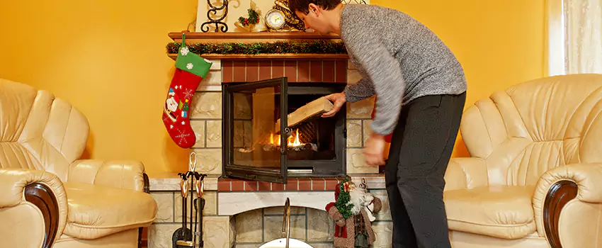 Gas to Wood-Burning Fireplace Conversion Services in North Massapequa, New York