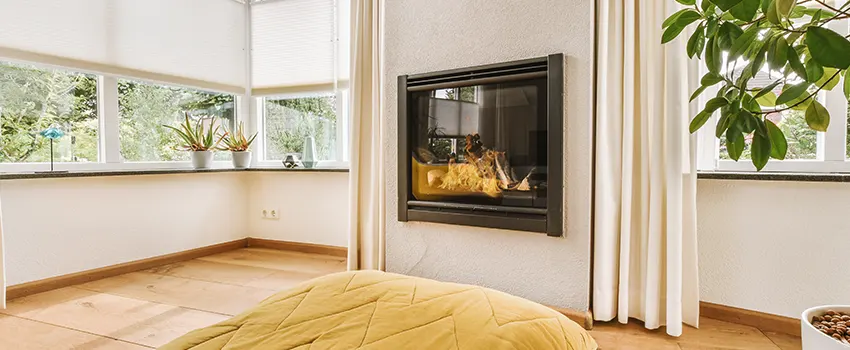 Residential Fireplace Ceramic Glass Installation in North Massapequa, NY