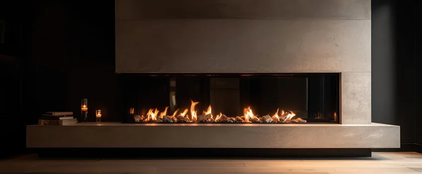 Gas Fireplace Ember Bed Design Services in North Massapequa, New York