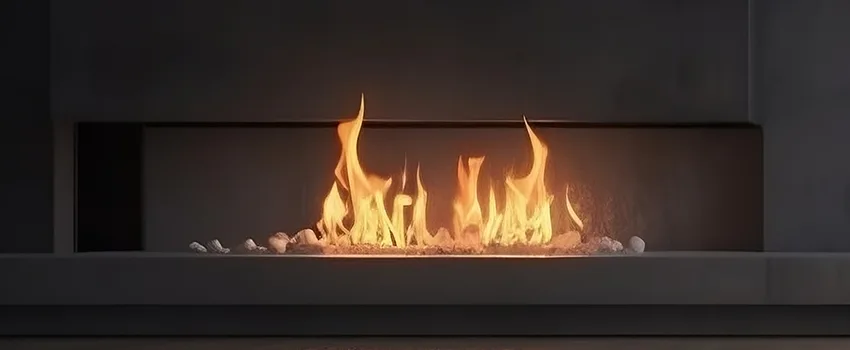 B-Vent Gas Fireplace Installation in North Massapequa, NY