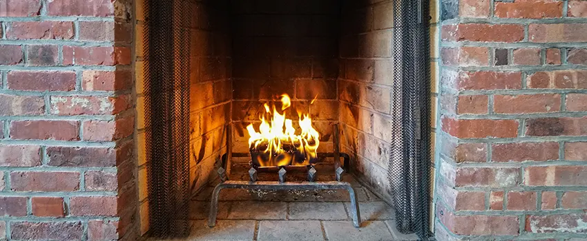 Repairing Damaged Fireplace Tiles in North Massapequa, New York