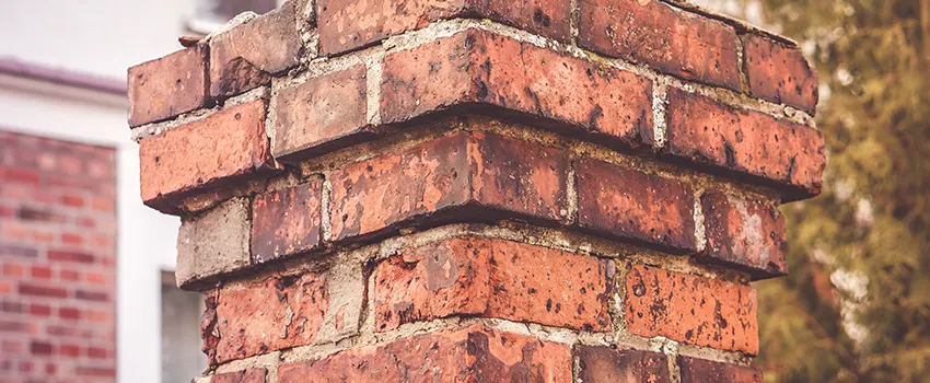 Cracked Chimney Bricks Repair Cost in North Massapequa, New York
